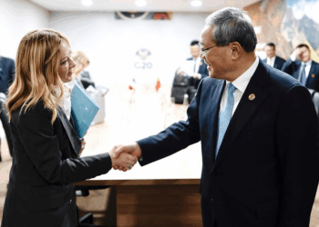 G20, il Presidente Meloni incontra il Primo Ministro cinese Li Qiang