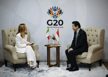 G20, il Premier Meloni incontra il Primo Ministro di Singapore Wong