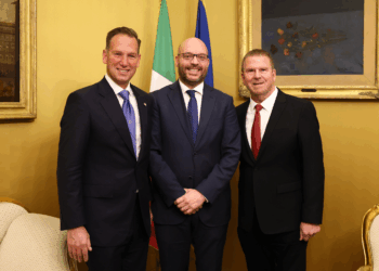 Il Presidente della Camera Fontana incontra gli Ambasciatori USA in Italia e Santa Sede