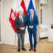 Visita dell’Ambasciatore austriaco Rendi al Governatore del Tirolo Anton Mattle