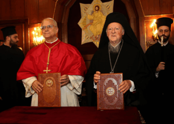 L’incontro storico fra Papa Leone XIV e il Patriarca Bartolomeo