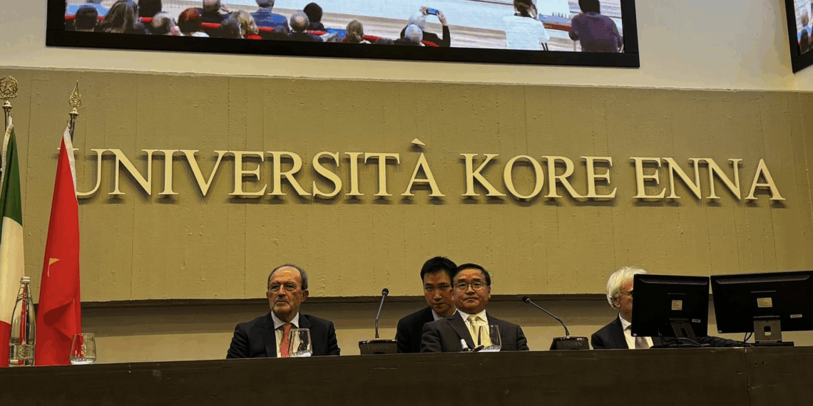 Enna, per i 20 anni dell’Università Kore visita dell’Ambasciatore cinese Jia Guide