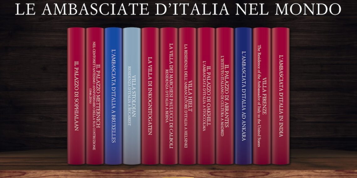 Un calendario sui palazzi delle Ambasciate d’Italia