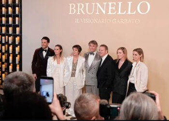 Serata di luce e cultura a Cinecittà: l’Ambasciatore USA Fertitta celebra Brunello Cucinelli