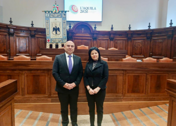 L’Aquila accoglie l’Ambasciatore dell’Azerbaigian, in visita istituzionale a Palazzo Margherita