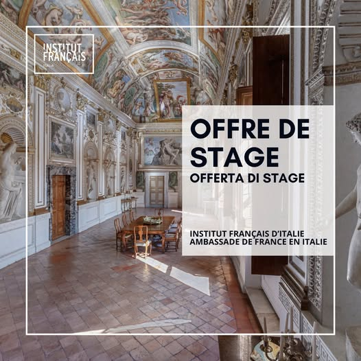 Offerta di Stage all’Institut Français d’Italie di Roma
