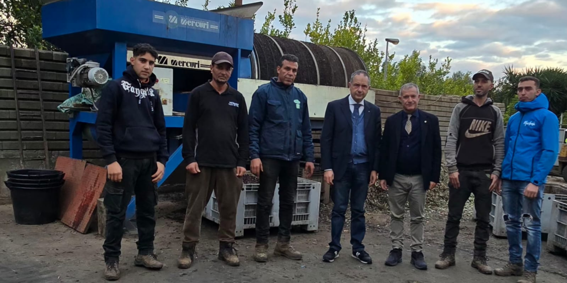 Visita del Console Onorario del Regno del Marocco nelle aziende del settore oleario della Piana di Gioia Tauro