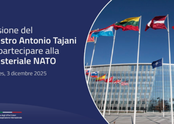 Il Ministro Tajani alla Ministeriale Esteri della NATO