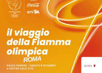 Piazza Farnese accoglie la Fiamma Olimpica: Torch Kiss il 6 dicembre davanti all’Ambasciata di Francia