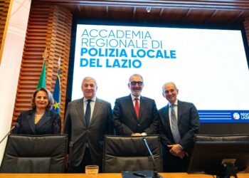 Polizia Locale, nasce l’Accademia Regionale del Lazio. Alla presentazione anche il Ministro Tajani