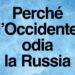 “Perché l’Occidente odia la Russia” di Hauke Ritz, dal 20 gennaio in libreria