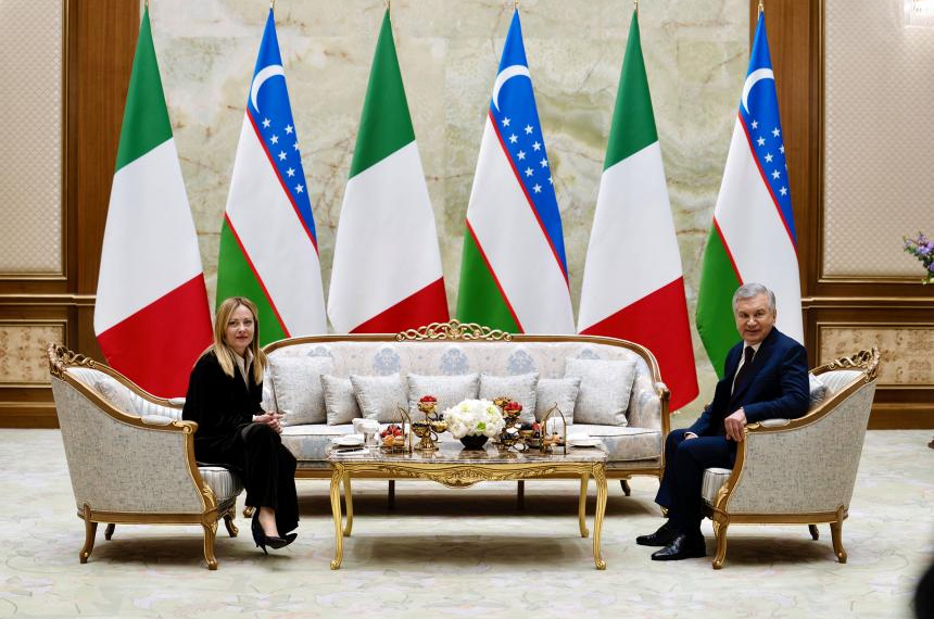 Il Presidente del Consiglio Giorgia Meloni ha concluso il suo viaggio asiatico in Uzbekistan