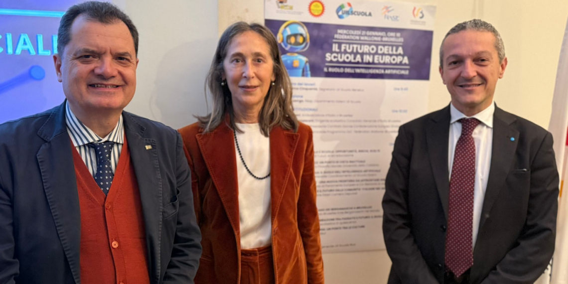 Il deputato Fabio Porta a Bruxelles al convegno Uil scuola: “IA e memoria migrante per un’Italia senza confini”