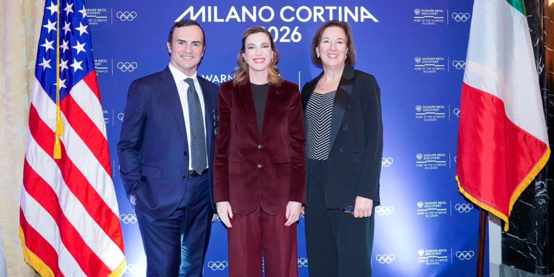 A Villa Taverna la “Winter Olympics Warner Bros”: sport e diplomazia verso Milano–Cortina 2026