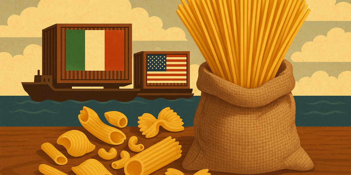 Prima riduzione dei dazi USA sulla pasta italiana