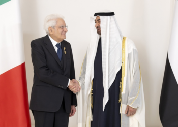 Il Presidente Mattarella ha incontrato il Presidente degli Emirati Arabi Uniti