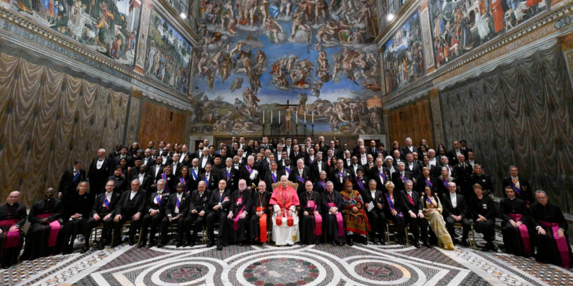 Udienza ai Membri del Corpo Diplomatico accreditato presso la Santa Sede, il discorso di Leone XIV