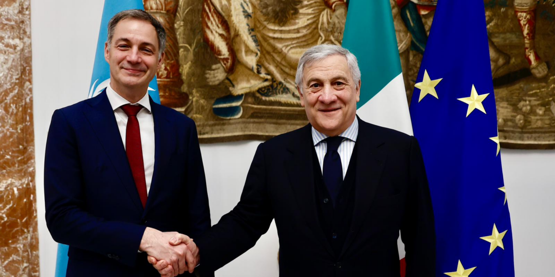 Il Ministro Tajani incontra l’Amministratore UNDP Alexander De Croo