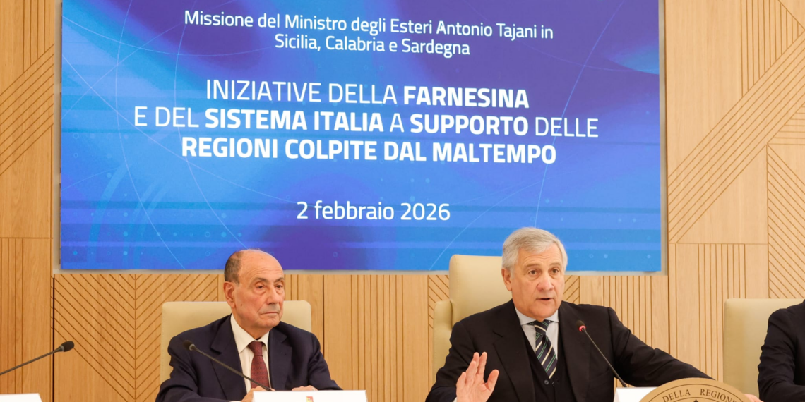 Missione del Ministro Tajani in Sicilia, Calabria e Sardegna per sostenere imprese colpite dal maltempo