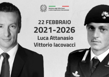 Quinto anniversario della morte dell’Ambasciatore Attanasio e del Carabiniere Scelto Iacovacci