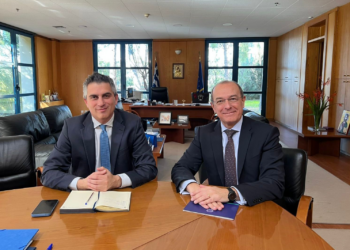 L’Ambasciatore Cuculi incontra il Ministro dei Trasporti greco Dimas