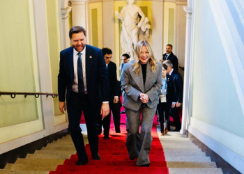 Il Premier Meloni incontra il Vice Presidente degli Stati Uniti d’America J.D. Vance