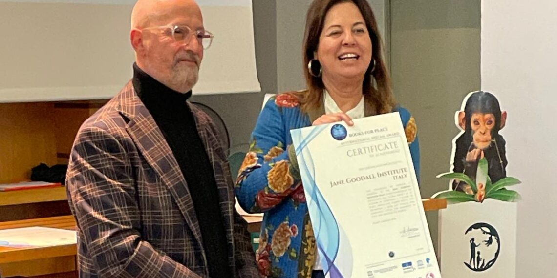BOOKS FOR PEACE: Premio 2026 al Jane Goodall Institute