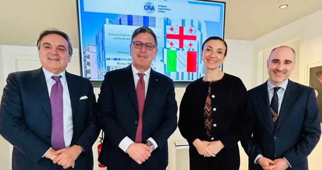 CNA, il Presidente Costantini riceve l’Ambasciatrice della Georgia 