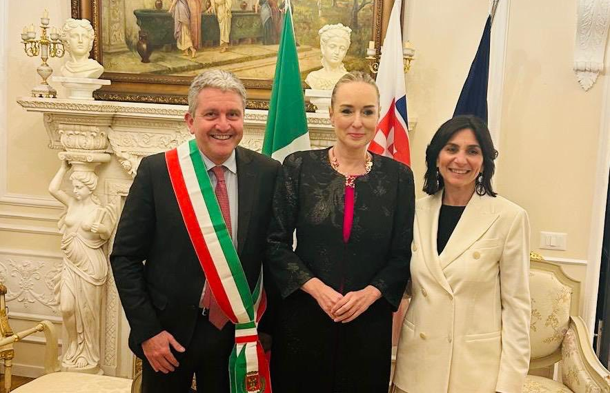 Inaugurato a Palermo il Consolato Onorario della Repubblica Slovacca: nasce anche il gemellaggio con Cefalù