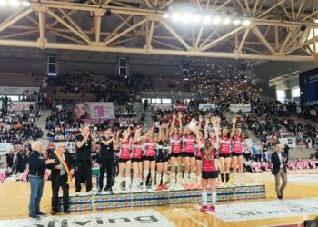 XXXII Edizione Easter Volley, il Console Galanti premia la squadra prima classificata