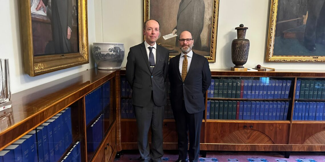 Finlandia, l’Ambasciatore Todaro Marescotti ricevuto dal Presidente del Parlamento Jussi Halla-aho