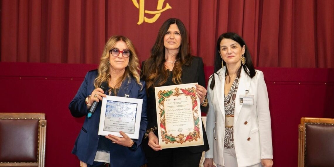 II Edizione Premio “Arte, Cultura e Sociale”, riconoscimento all’Ambasciatrice Majlinda Frangaj