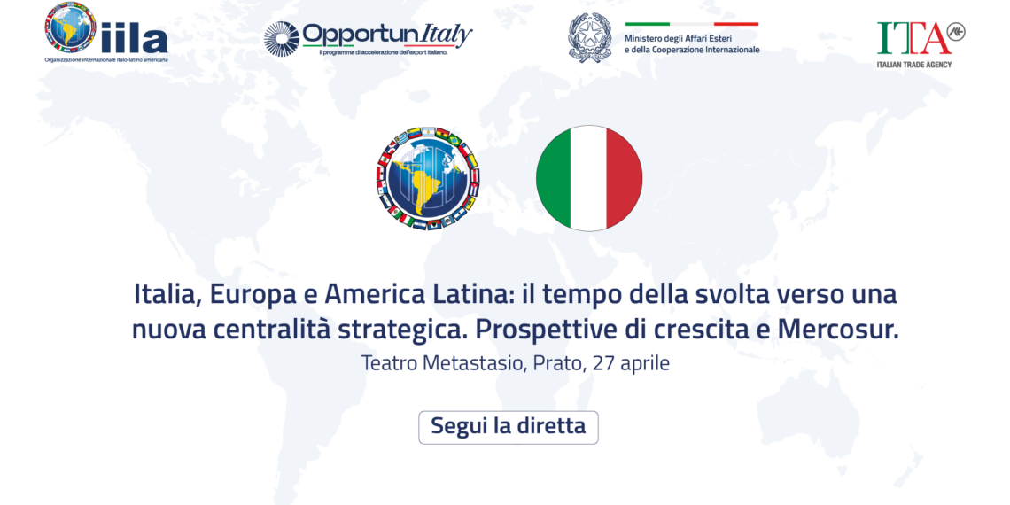 La sfida del MERCOSUR. Forum economico Italia–America Latina: Tajani a Prato
