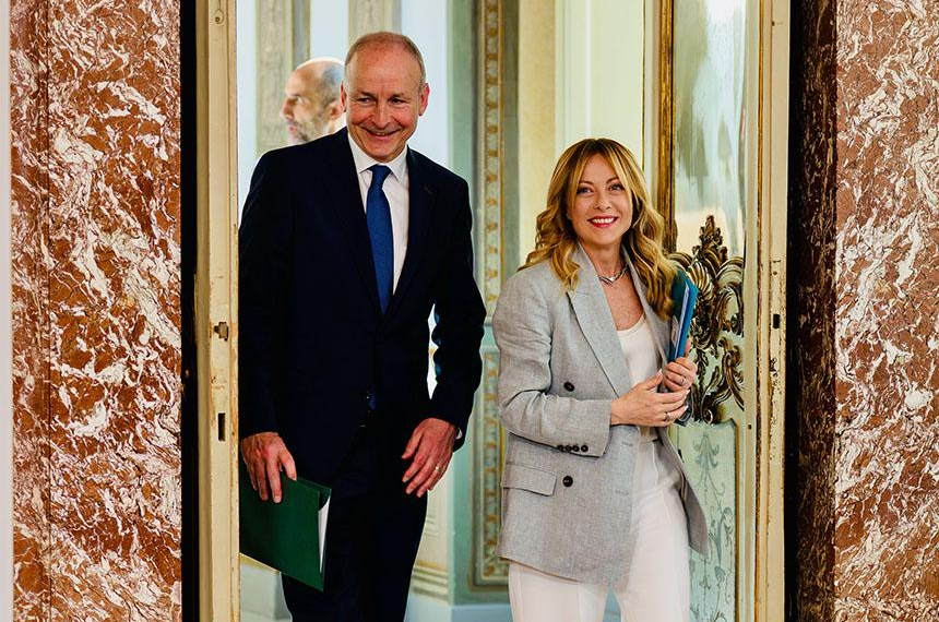 Il Premier Meloni ha incontrato il Primo Ministro d’Irlanda