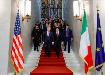 Incontro del Ministro degli Esteri Antonio Tajani con il Segretario di Stato statunitense Marco Rubio