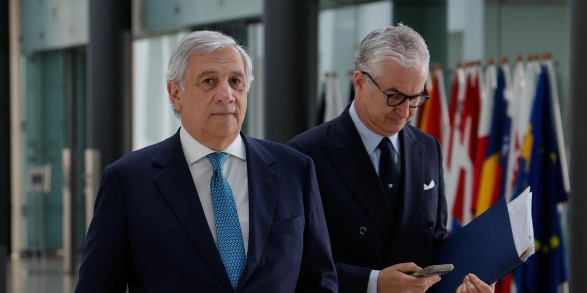 Tajani al Consiglio Affari Esteri a Lussemburgo