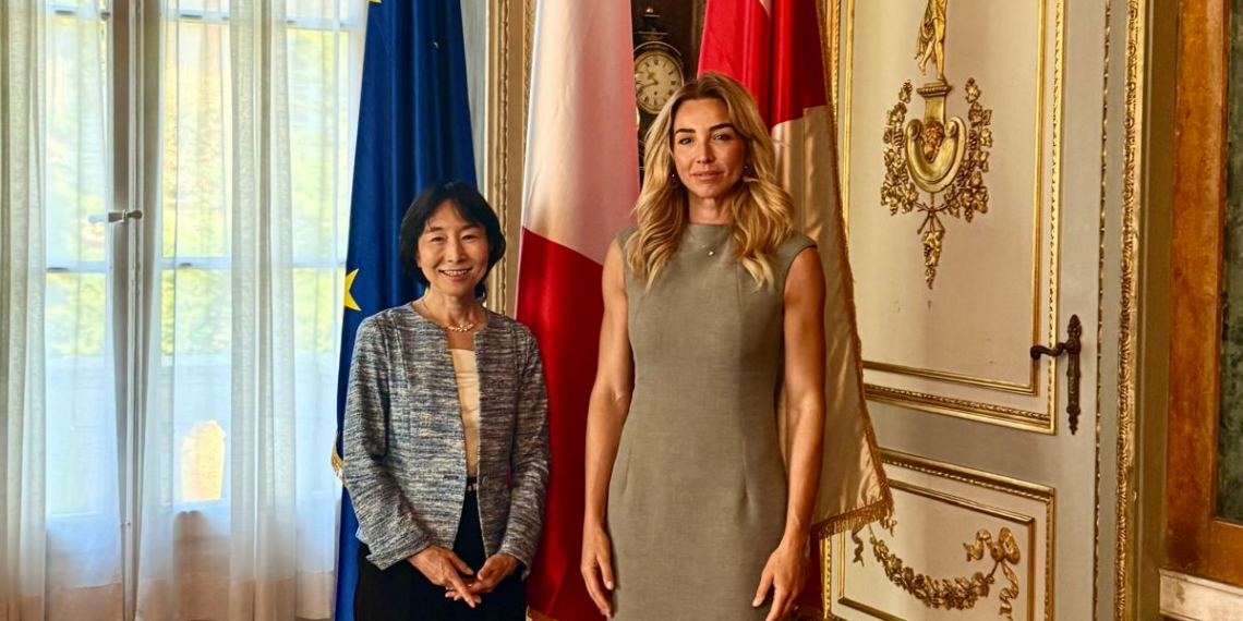 Genova, la Sindaca Silvia Salis ha ricevuto l’Ambasciatrice del Giappone Hikariko Ono