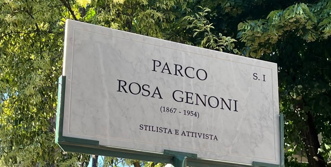 Intitolato a Rosa Genoni il parco di San Godenzo a Roma. Alla Cerimonia anche una delegazione australiana