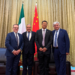 L’Incaricato d’Affari della Repubblica Popolare Cinese Lee Xiaoyong riceve il Presidente Isia Mario Morgoni