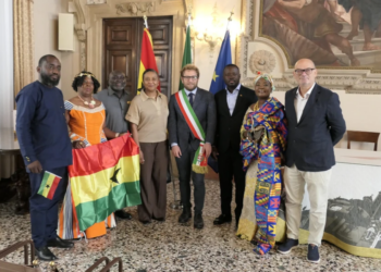 L’Ambasciatrice del Ghana Quartney incontra il Sindaco di Vicenza Possamai