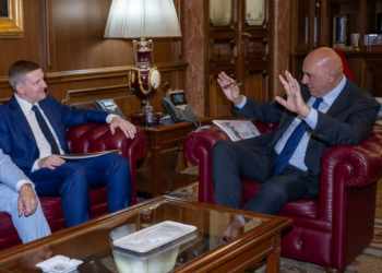 Incontro tra l’Ambasciatore ucraino Ihor Brusylo e il Ministro della Difesa Guido Crosetto