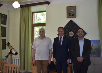 Visita dell’Ambasciatore Ferranti all’Osservatorio Astrofisico di Byurakan nell’80° della sua fondazione