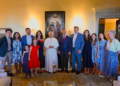 Papa Leone XIV alla Residenza dell’Ambasciatore USA in Vaticano per le celebrazioni del 4 luglio