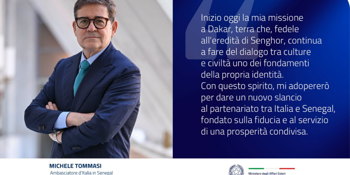Michele Tommasi è il nuovo Ambasciatore d’Italia in Senegal