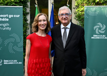 Inizio della Presidenza irlandese del Consiglio dell’UE: serata di dialogo e cooperazione a Villa Spada