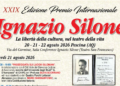 A Pescina la XXIX Edizione del Premio Internazionale Ignazio Silone