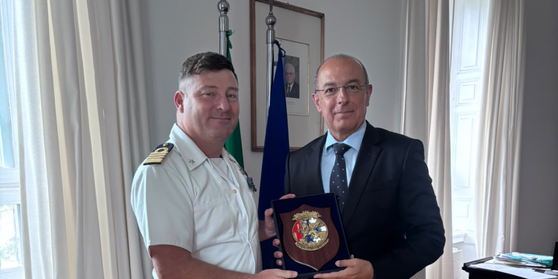 Grecia, l’Ambasciatore Cuculi riceve il Comandante di Nave San Marco