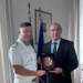 Grecia, l’Ambasciatore Cuculi riceve il Comandante di Nave San Marco