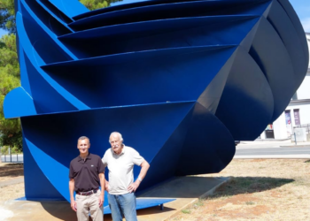 L’Ambasciatore Trichilo incontra a Pola lo scultore Gualtiero Mocenni