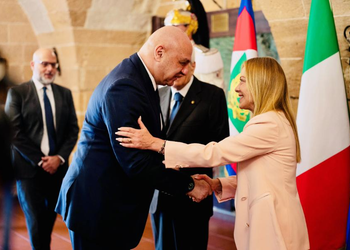 Giochi del Mediterraneo, il Premier Meloni incontra il Presidente della Repubblica libanese